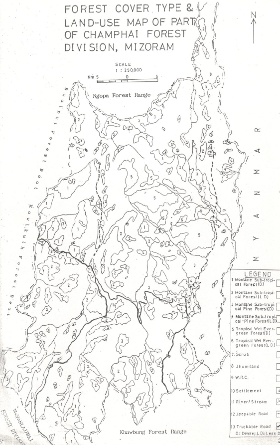 Studies on dynamics of Shifting Cultivation and its influence on forest ecosystem by Satellite Remote Sensing techniques
